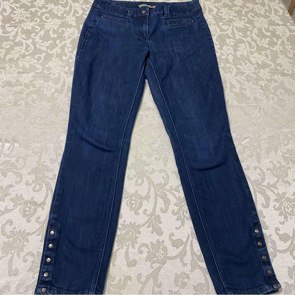 COPY - LEIFSDOTTIR By Anthropologie jean size 28 snaps by hem
